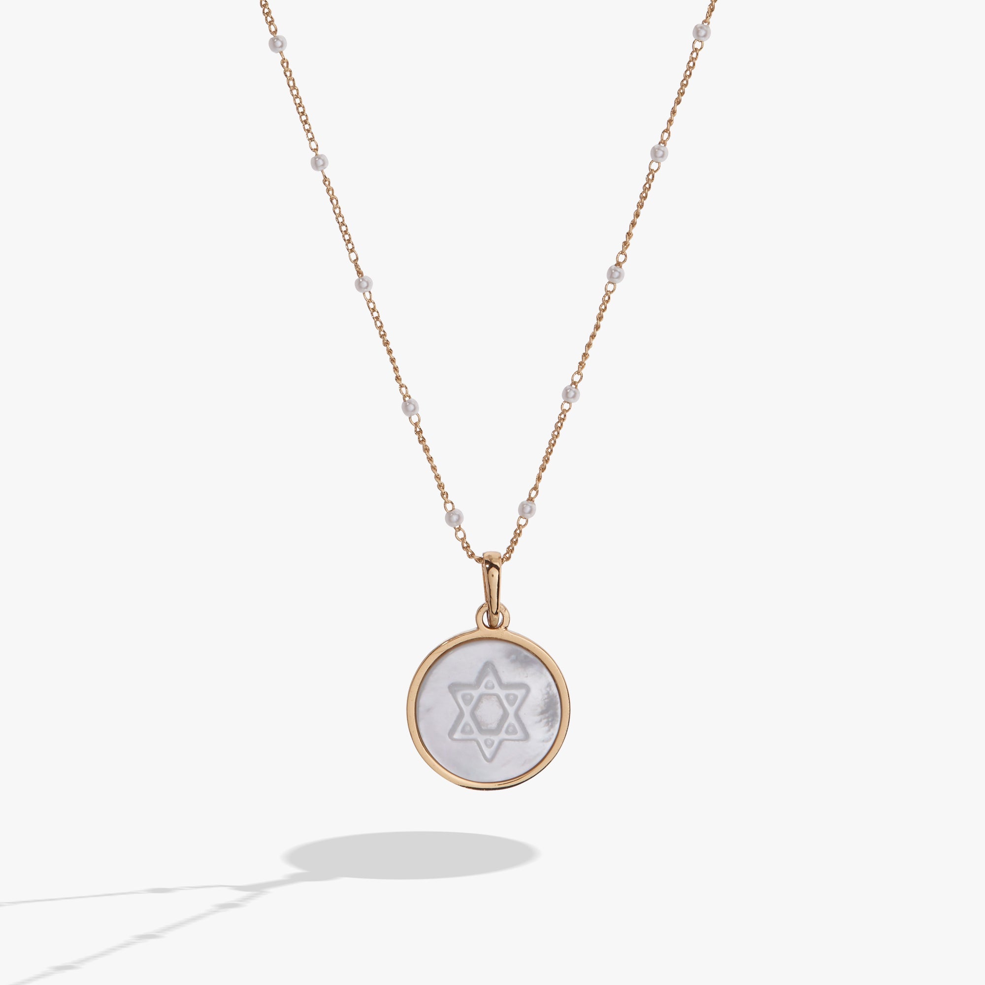 Divine Guides Star of David Pendant Necklace Gold | Alex and Ani