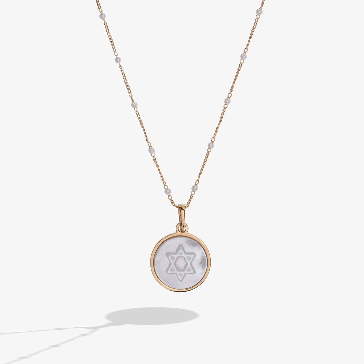 Divine Guides Star of David Pendant Necklace Gold | Alex and Ani