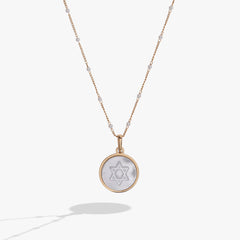 Divine Guides Star of David Pendant Necklace Gold | Alex and Ani