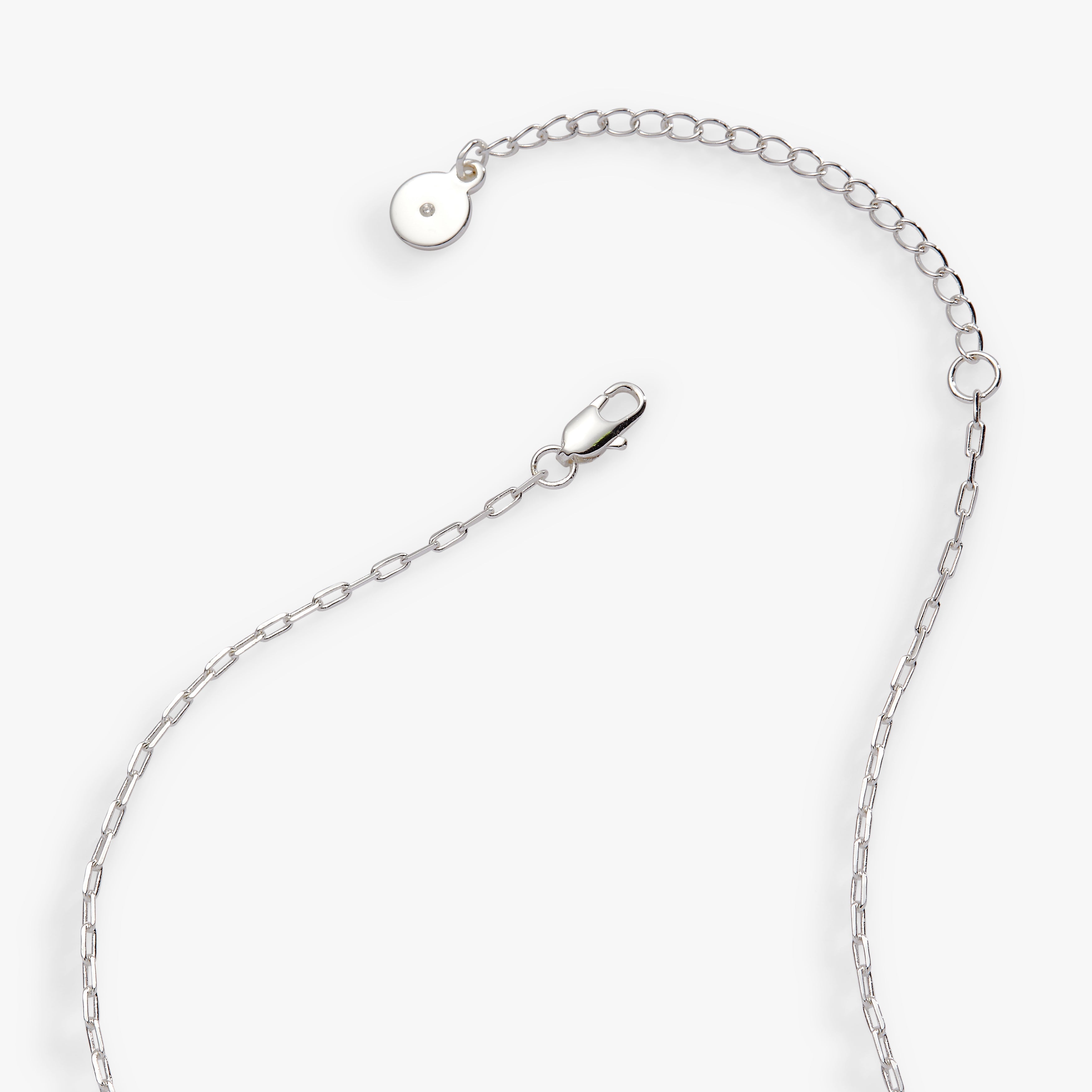 Faith and Family Rosette Pendant Necklace Silver | Alex and Ani