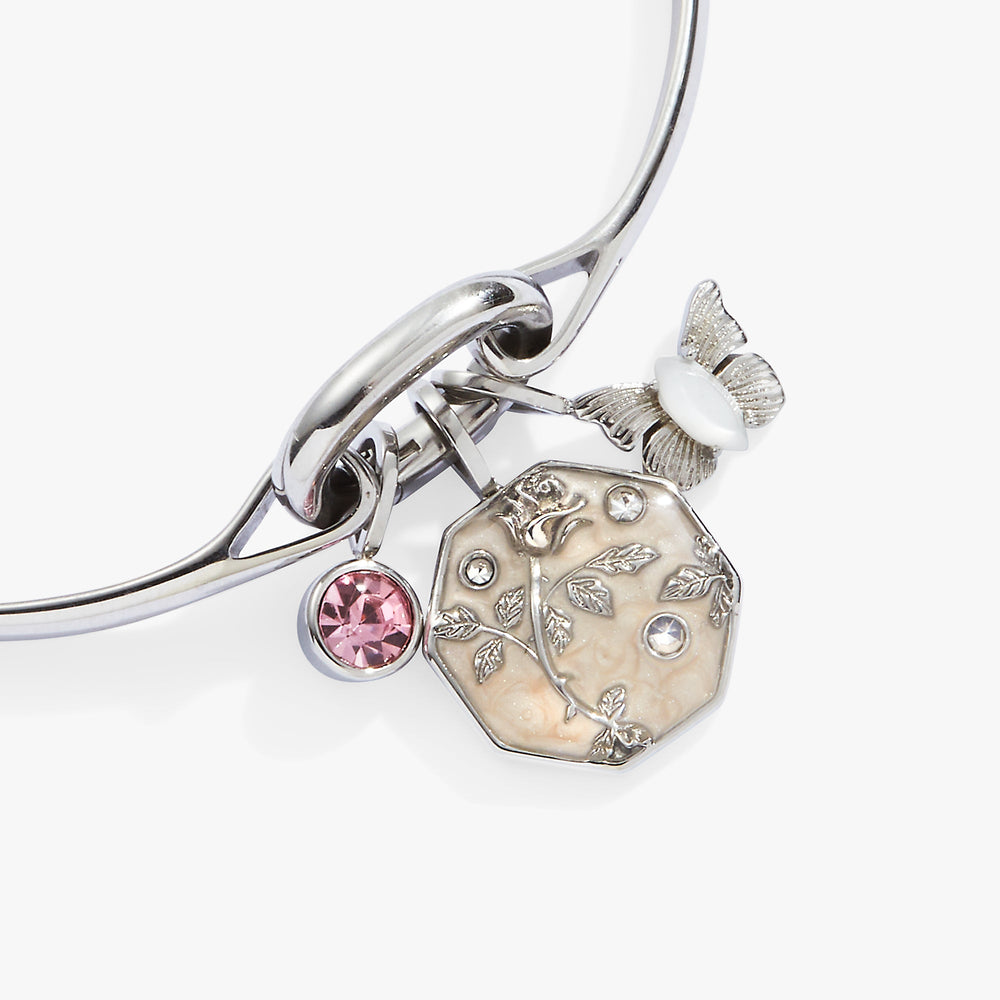 Transformation Trio Interchangeable Charm Bracelet Stainless Steel Silver | Alex and Ani