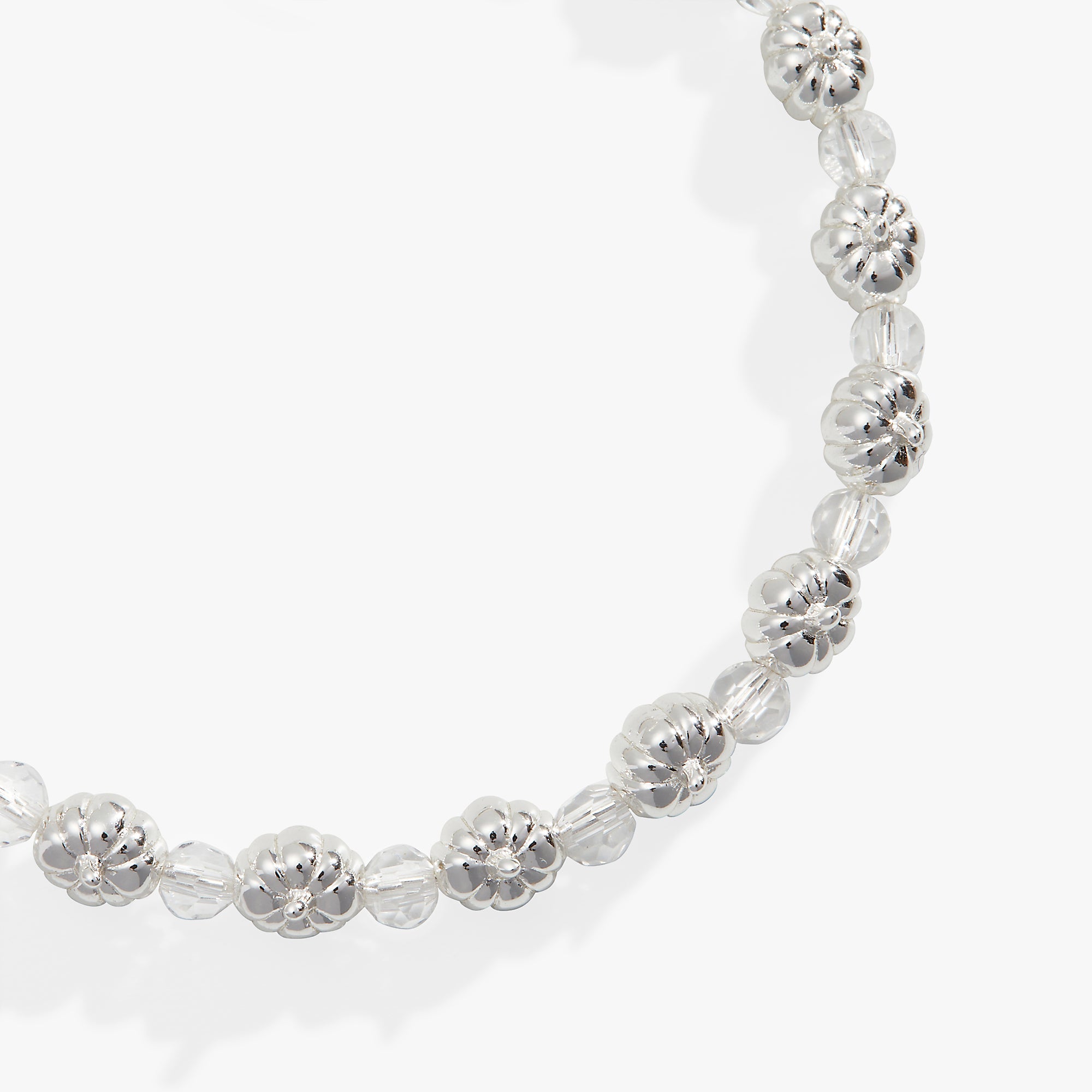 Pumpkin + Crystal Beaded Bangle Gold | Alex and Ani