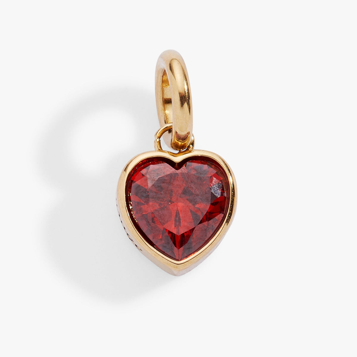Courage' Heart Birthstone Charm-JAN Stainless Steel Gold | Alex and Ani