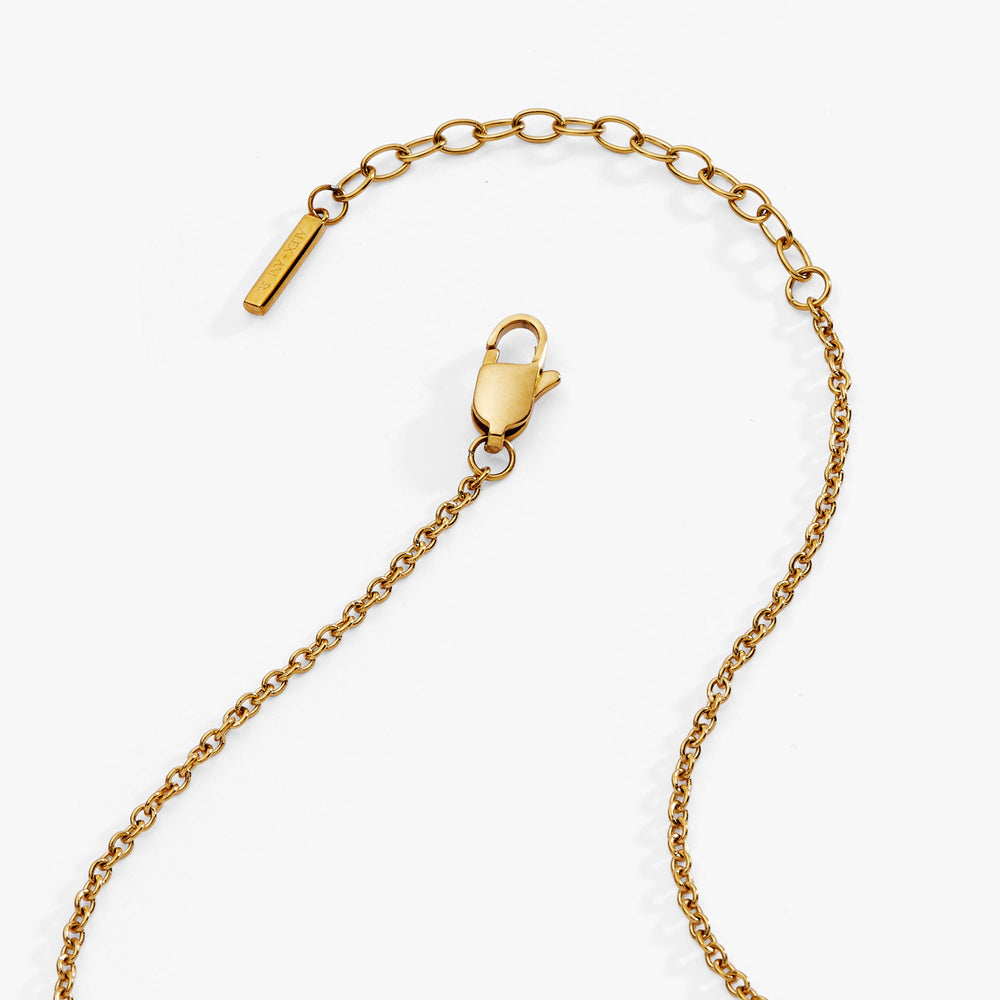 Heart Starburst Engravable Pendant Stainless Steel Gold | Alex and Ani