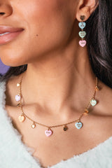 Sweethearts necklace- multicharm Gold | Alex and Ani