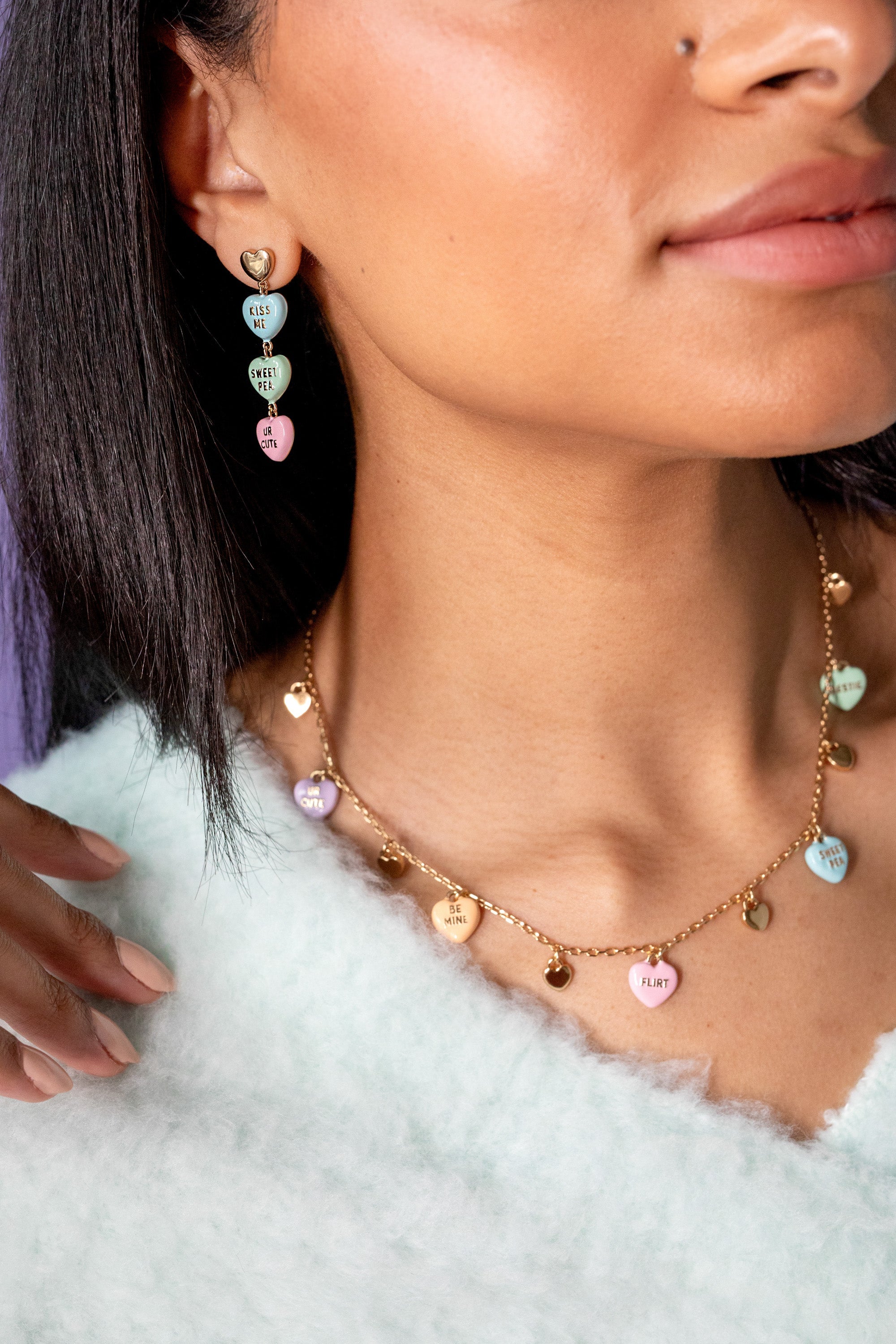 Sweethearts necklace- multicharm Gold | Alex and Ani