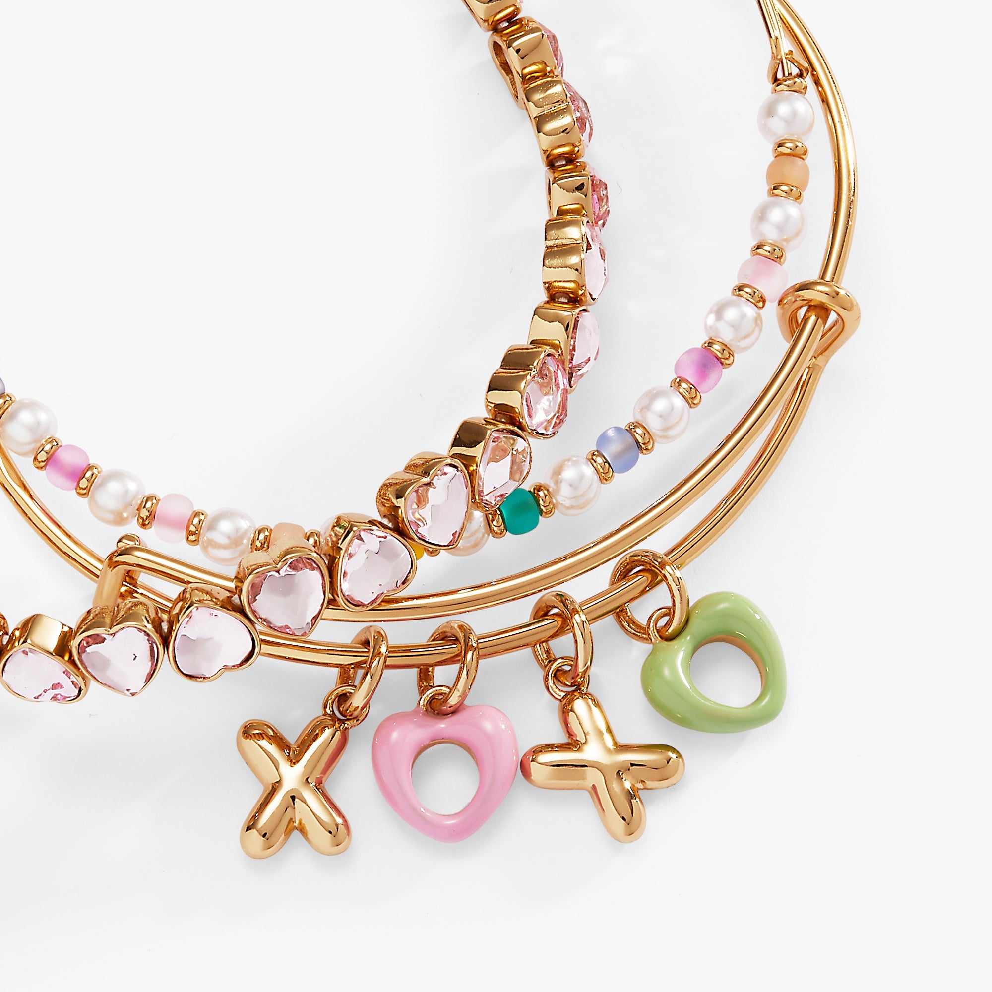 XOXO EWB, Set of 3 Gold | Alex and Ani