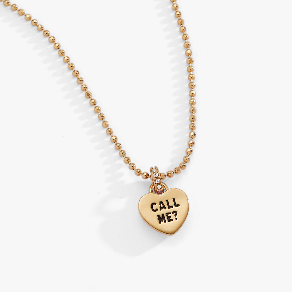 Sweethearts Tough Questions-neck I luv you Gold | Alex and Ani