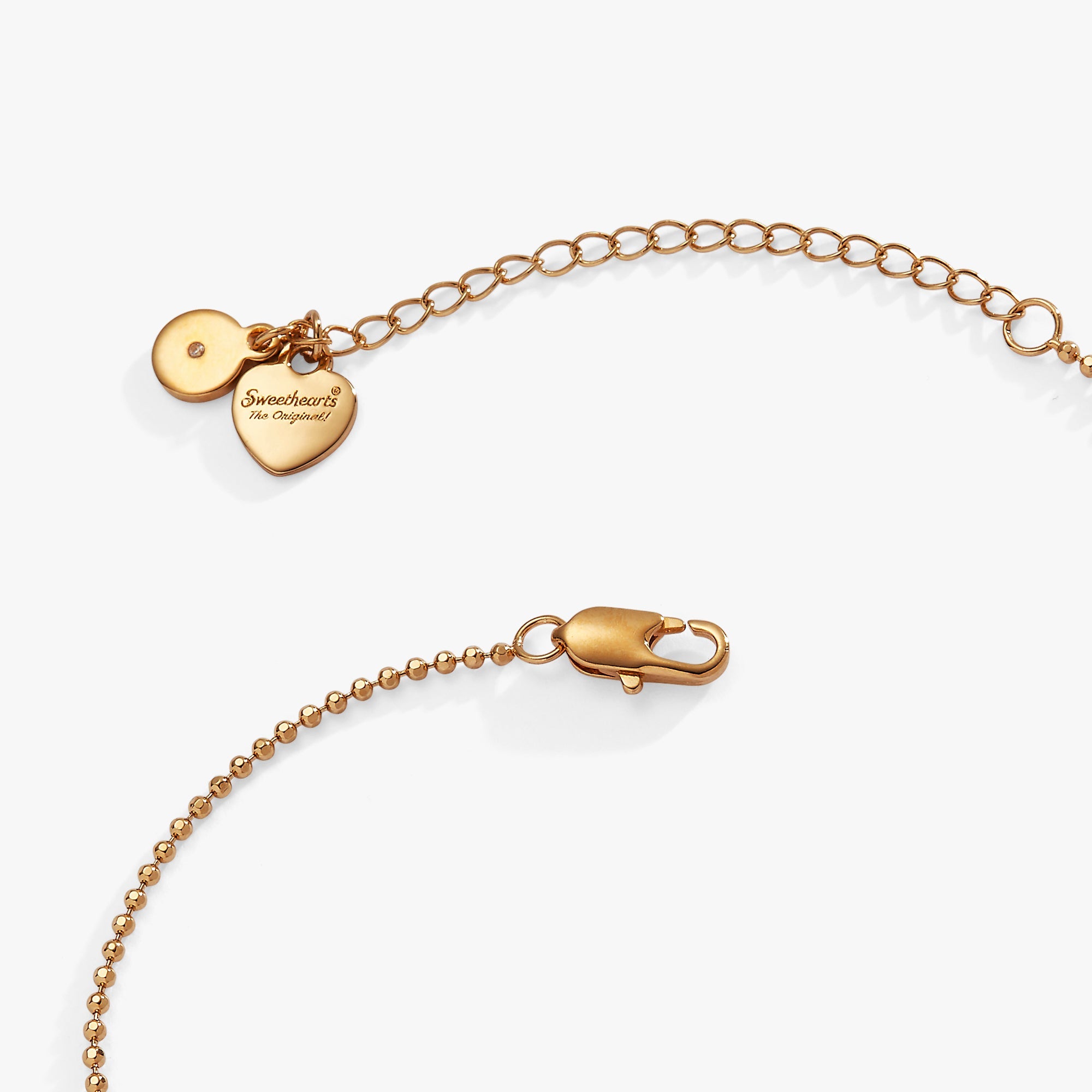 Sweethearts Tough Questions-neck I luv you Gold | Alex and Ani
