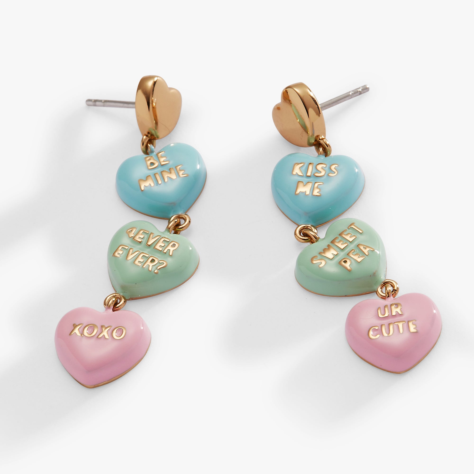 Sweethearts statement earring Gold | Alex and Ani