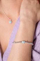 Sweethearts Tough Questions-stretch be mine Silver | Alex and Ani