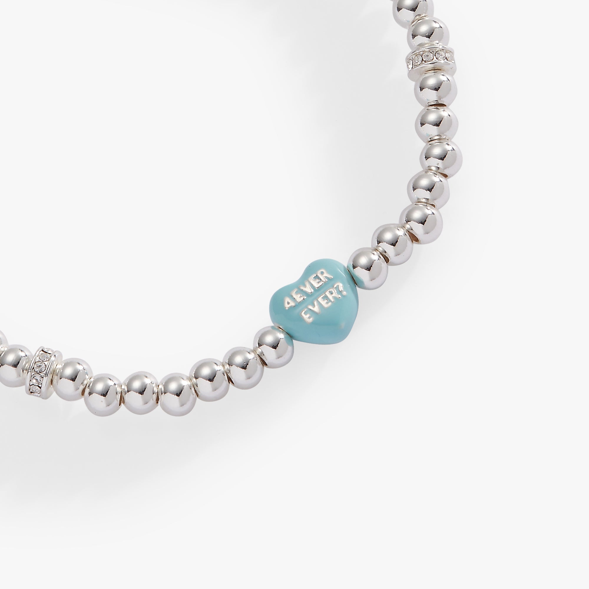 Sweethearts Tough Questions-stretch be mine Silver | Alex and Ani