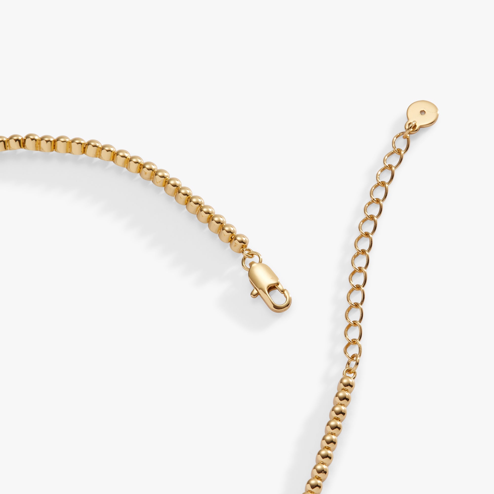 Love and Luck Tennis Necklace Gold | Alex and Ani