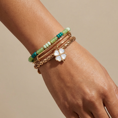 St. Patrick’s Day Set of 3 Charm Bangles Gold | Alex and Ani