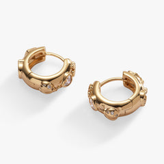 Love and Luck Huggie Hoops Gold | Alex and Ani