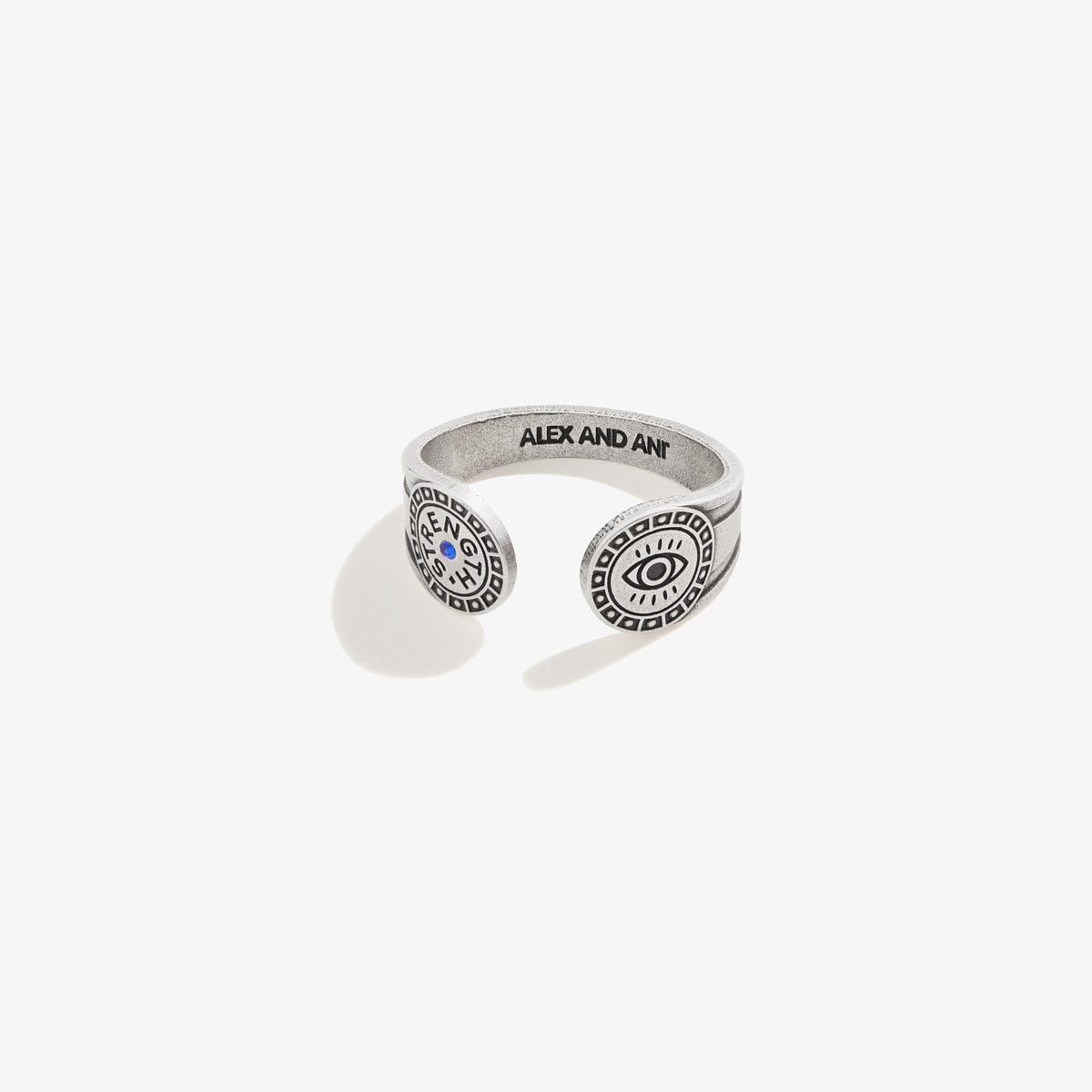 Motivation Evil Eye Ring Wrap Rafaelian Silver | Alex and Ani