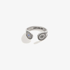 Motivation Evil Eye Ring Wrap Rafaelian Silver | Alex and Ani