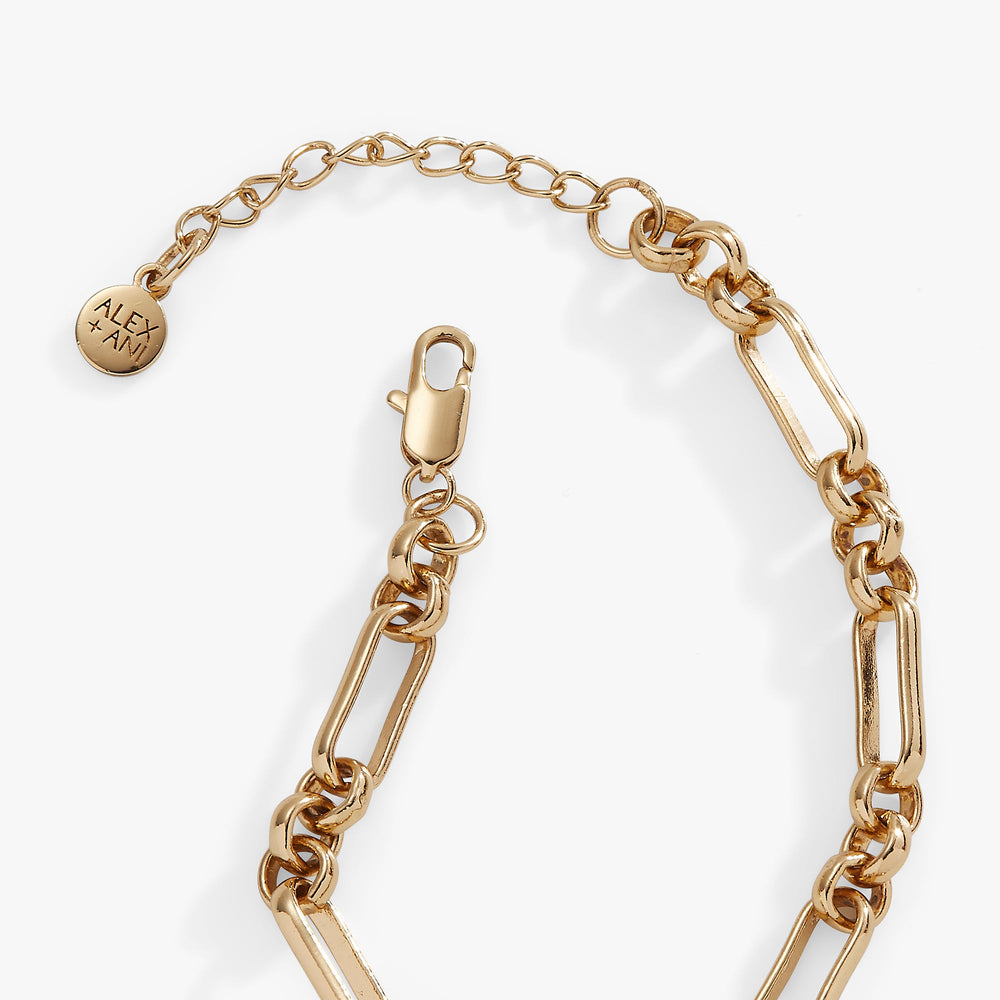 Sodalite Evil Eye Chain Bracelet Gold | Alex and Ani