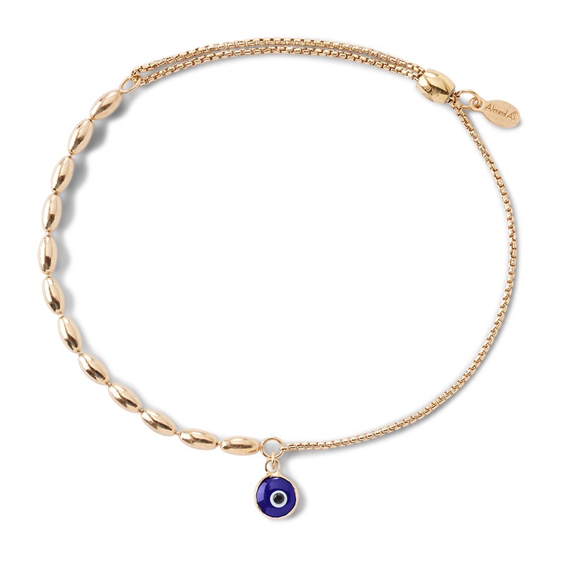 Evil Eye Pull Chain Bracelet - Alex and Ani Sterling Silver | Alex and Ani