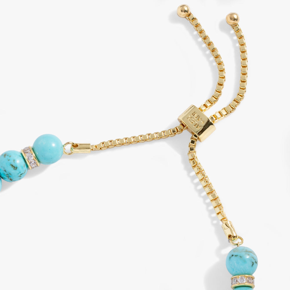 Evil Eye Bolo Bracelet Gold | Alex and Ani