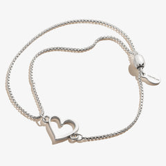 Heart Pull Chain Bracelet - Alex and Ani 14kt Gold Over Sterling Silver | Alex and Ani