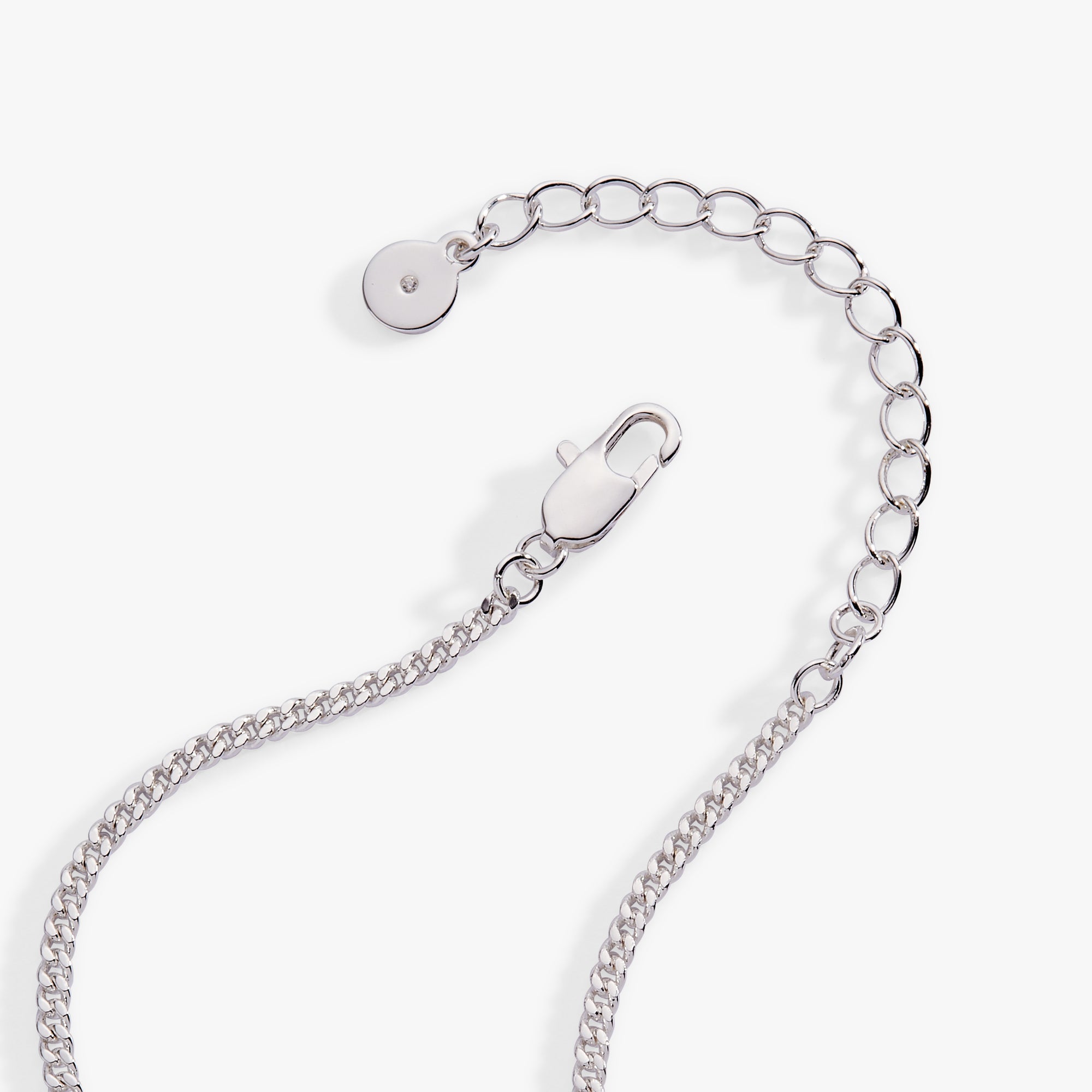 Glass Butterfly Inline Necklace Silver | Alex and Ani