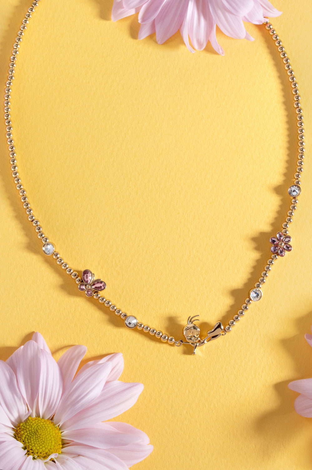 Looney Tunes - Tweety Beaded Necklace Gold | Alex and Ani