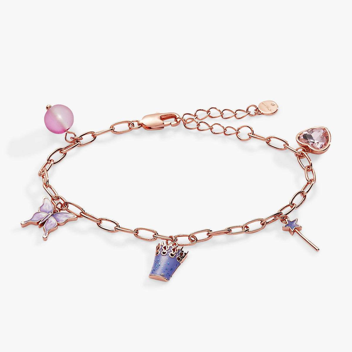 The Wizard of Oz™ Good Witch Charm Bracelet Rose Gold | Alex and Ani