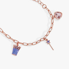 The Wizard of Oz™ Good Witch Charm Bracelet Rose Gold | Alex and Ani