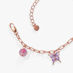 The Wizard of Oz™ Good Witch Charm Bracelet Rose Gold | Alex and Ani