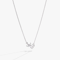 Love Letter Inline Necklace Silver | Alex and Ani
