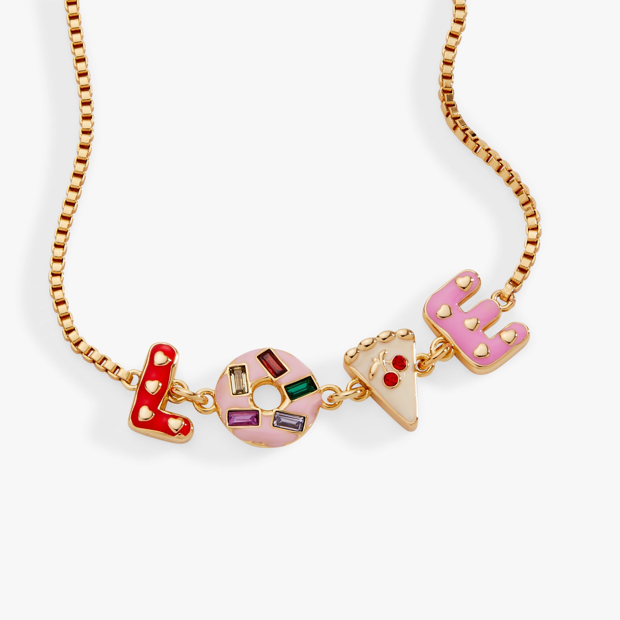 Sweet Shop LOVE Bolo Bracelet Gold | Alex and Ani