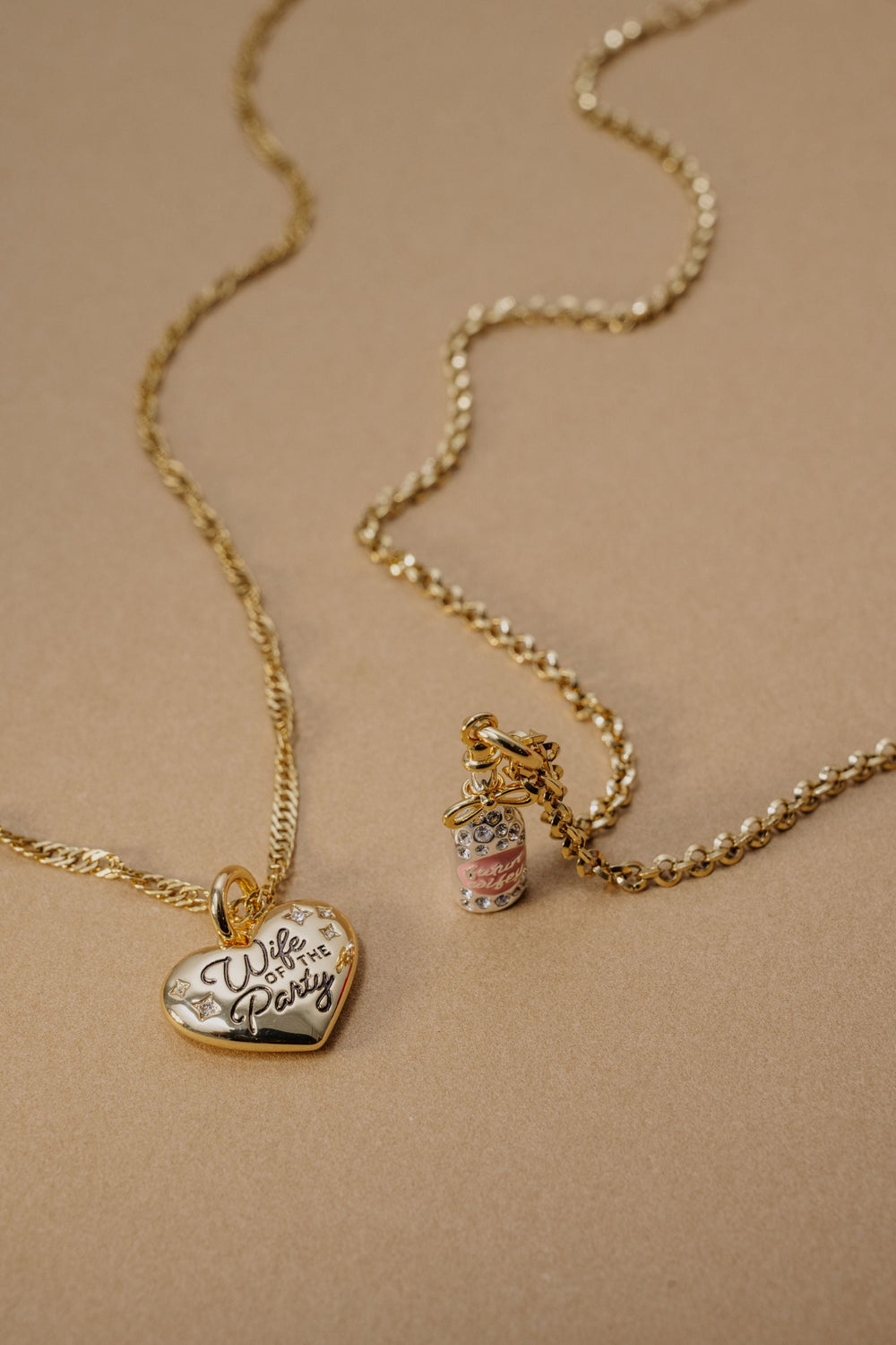 ‘Wife of the Party’ Heart Charm Gold | Alex and Ani