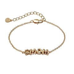Pet Mom Inline Bracelet Gold | Alex and Ani