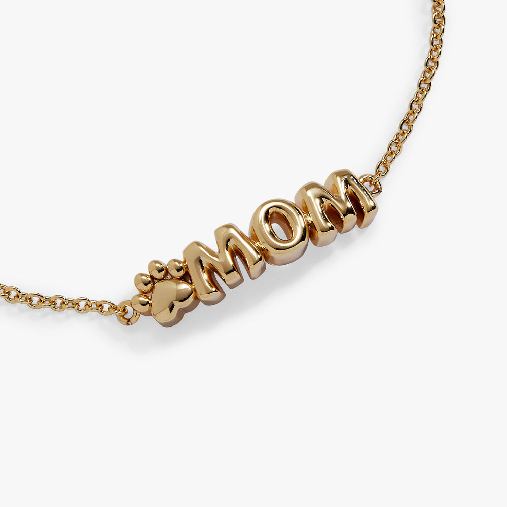 Pet Mom Inline Bracelet Gold | Alex and Ani