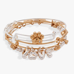 Puppy Love EWB Set of 3 Two Tone | Alex and Ani