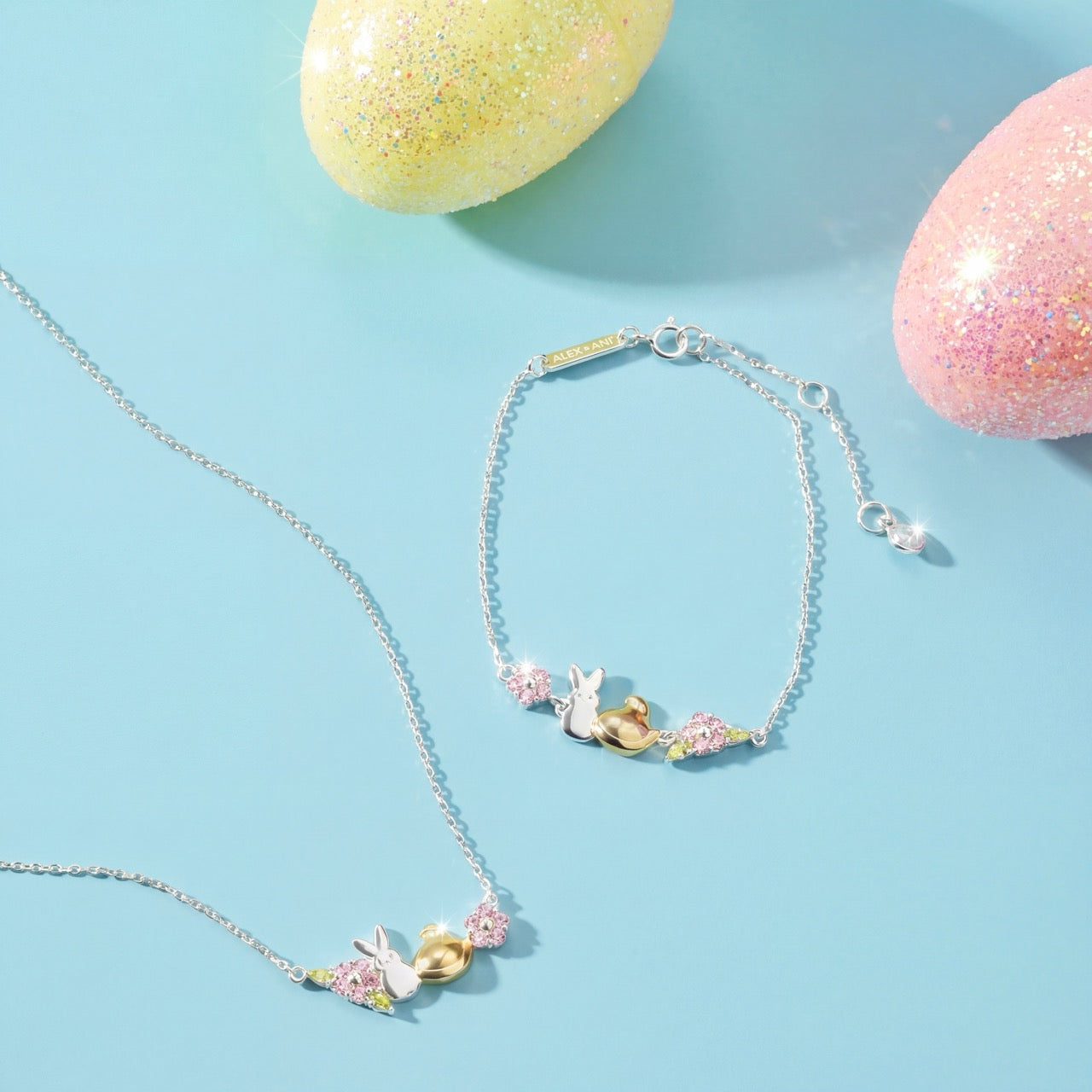 PEEPS® Precious Peepsake Bracelet Two Tone Precious | Alex and Ani