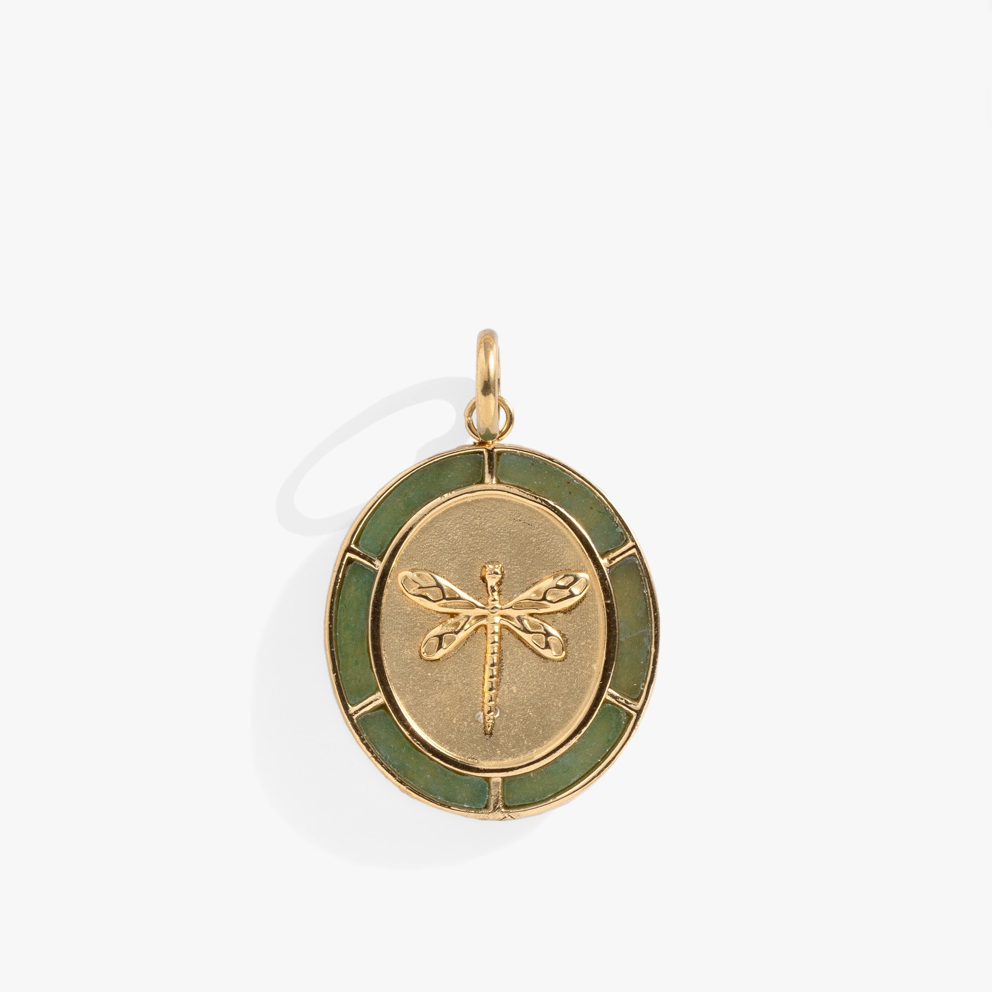 Dragonfly Interchangeable Charm​ Stainless Steel Gold | Alex and Ani