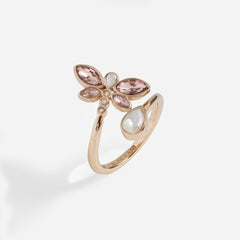 Crystal Dragonfly Ring Gold | Alex and Ani