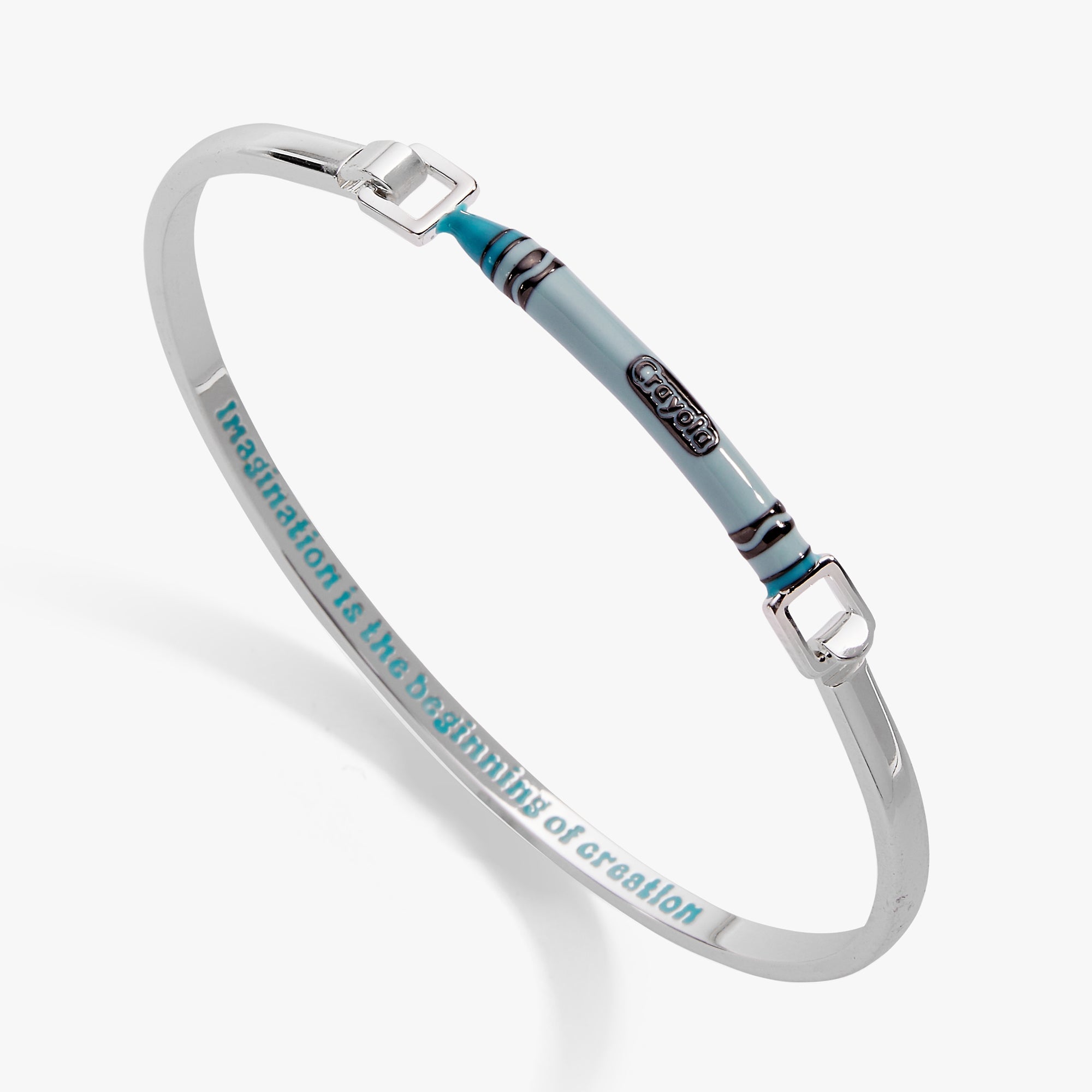 Crayola Teacher Appreciation Crayon Tension Bangle Gold | Alex and Ani