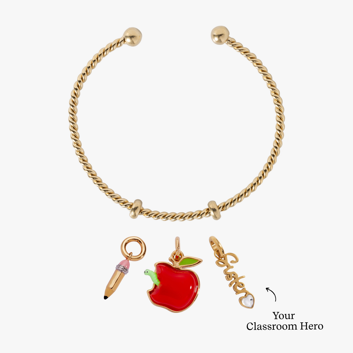 Grade A Teacher Charm Bundle  | Alex and Ani