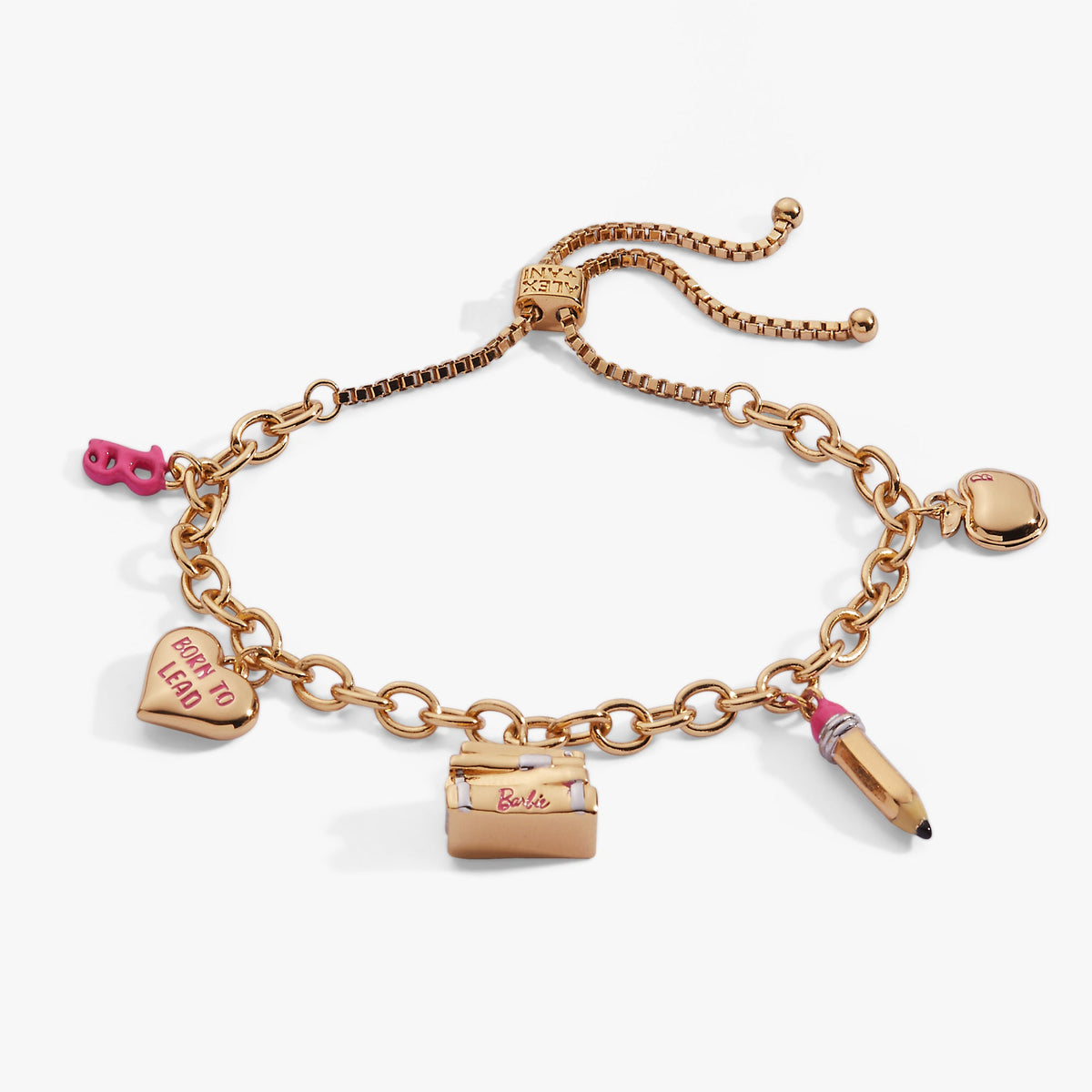Barbie™ Teacher Bolo Bracelet Gold | Alex and Ani