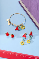 ABC Linear Earring Gold | Alex and Ani
