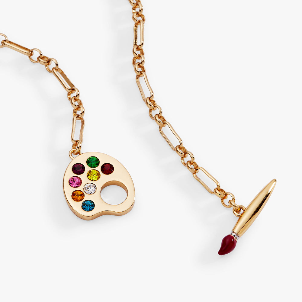 Painter Toggle Necklace Gold | Alex and Ani