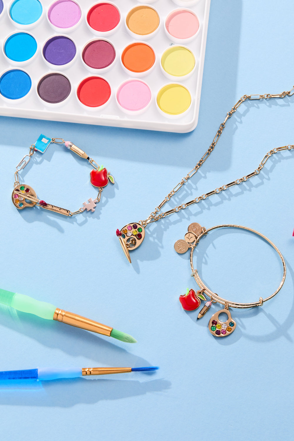 Painter Toggle Necklace Gold | Alex and Ani