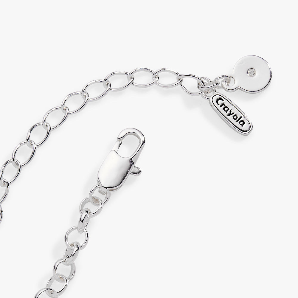 Crayola Sunglow Charm Bracelet Silver | Alex and Ani