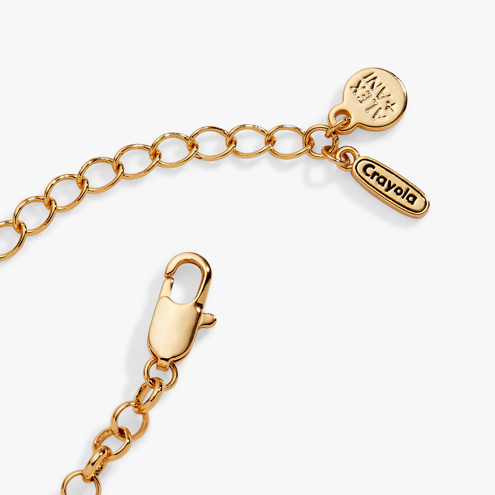 Crayola Sunglow Charm Bracelet Silver | Alex and Ani