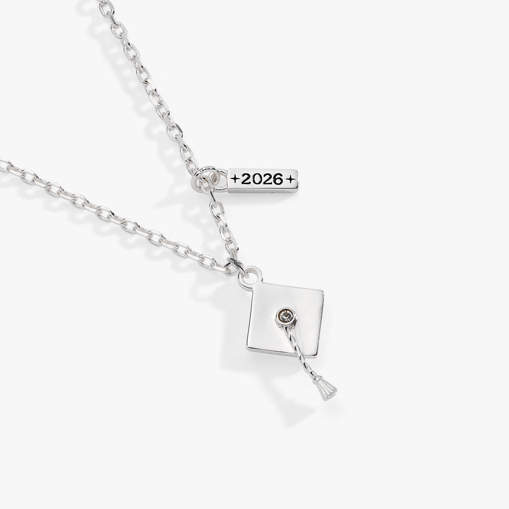 Graduation 2026 Multi Charm Pendant Silver | Alex and Ani