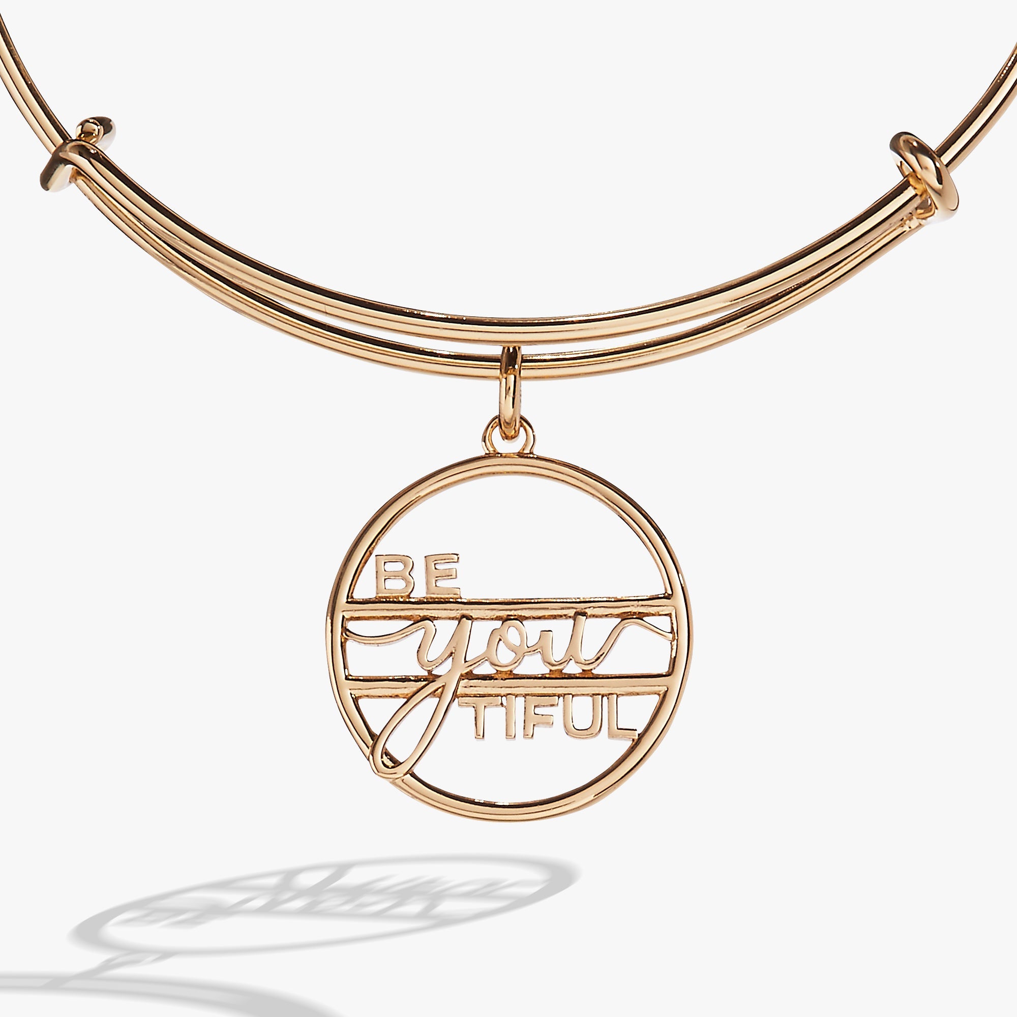 Be-You-Tiful Bangle Gold | Alex and Ani