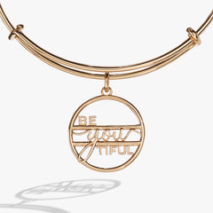 Be-You-Tiful Bangle Gold | Alex and Ani